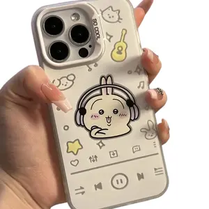 Hot ANIME M-Matte Shockproof Phone Case For C-Chiikawa Usagi Hachiware For iPhone 17 Air 16 15 14 13 12 11 Pro Max Plus Samsung S26 S25 S24 S23 S22 Plus Ultra Cute Anime Kawaii Top Gift For Girl