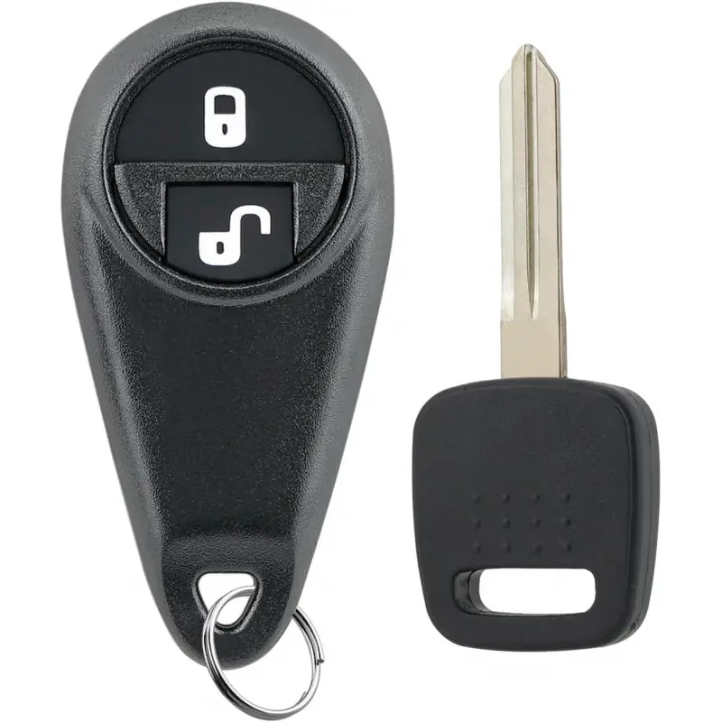 Key Fob Replacement Remote Key with Ignition Chip Key Fit for Impreza 2005 2006 2007 Forester 2008 Keyless Entry Remote Fob
