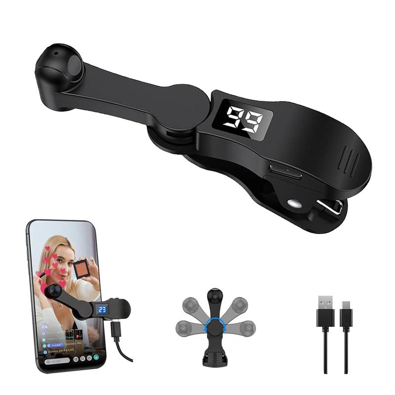 Smart Automatic Screen Clicker Tapper, Fast Click Simulation Continuous Finger Gadget for iPhone for iPad Smart Phone Device Live Streaming Apps Video Live Broadcasts Reward Likes Tasks Games Shopping-Pink