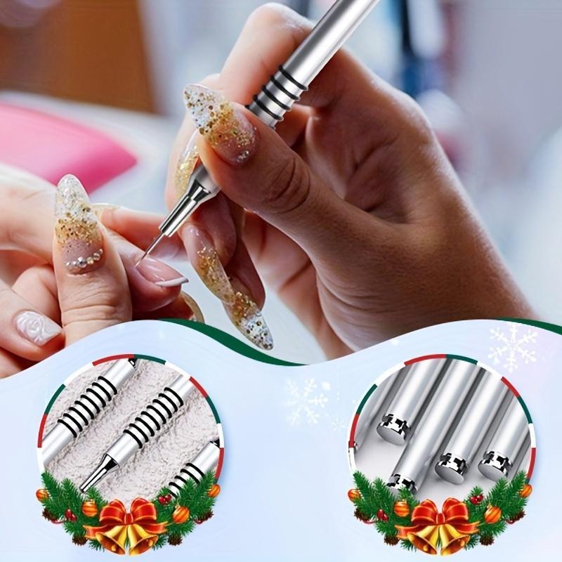 Nail Art Detailer Striping Brush Set with Metal Handles, 6-Piece Nail Liner Brush Kit for Manicure Painting, Nail Art Tools, Nail Art Accessories #GLOBAL PICKS