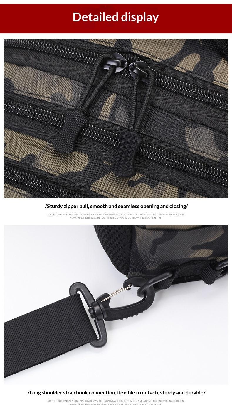 Multifunctional Tactical Backpack Outdoor Large Capacity Travel Sports Hiking Bag Multi-compartment Lure Fishing Bag