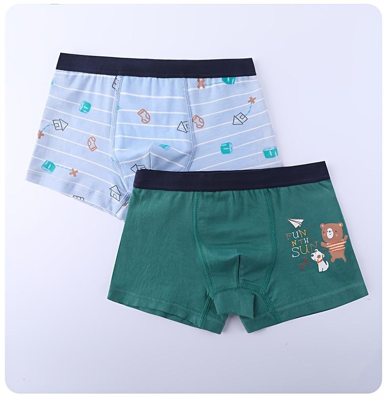[Children's Boxers] Boys Underwear Boys' Clothing, Baby Boxers, Children's Underwear, Kids Clothing, Boys' Boxers, Boxers, 4 Pairs, Boys Underwear, Boys Underwear, Clothes for Kids Boys, Boys Underwear 12 to 14