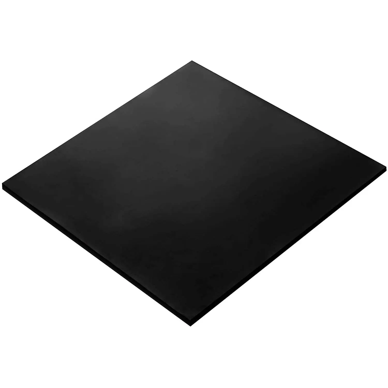 Neoprene Solid Rubber Sheet - 1/16" (.062") Thick x 12" Wide x 12" Long, Rolled Sealant for DIY Gasket Material, Shockproof Sealing, Home Improvement Building Supplies, Flooring