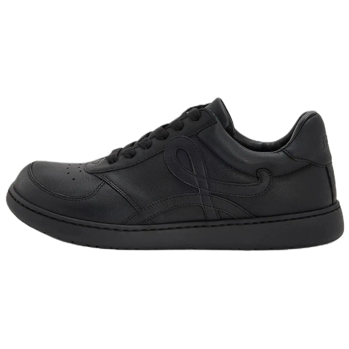 Loewe Jambo Suede Loafers for Men – Black, Flat, Lace-Up, Low-Top, 2.5 cm Verifiable, with credentials and supporting global authentication
