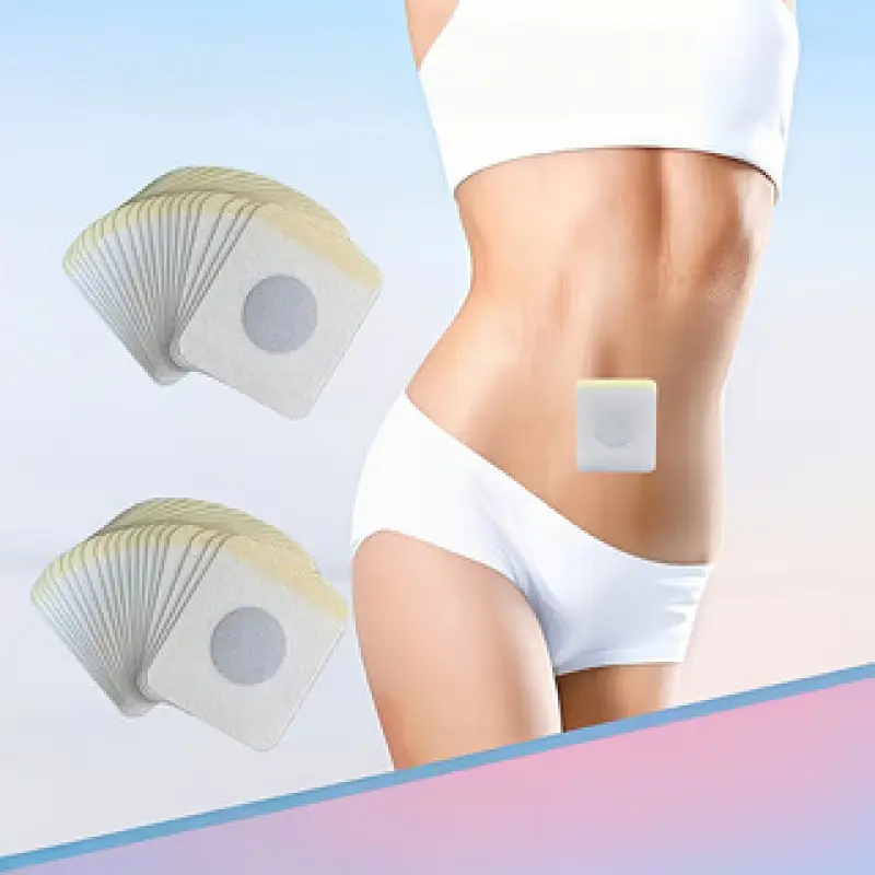 50PCS Abdominal Firming Slimmer Patches, Navel Stickers, One-Use Breathable Non-Woven Fabric, Ideal for Enhancing Fitness, Workout and Ab Shaping
