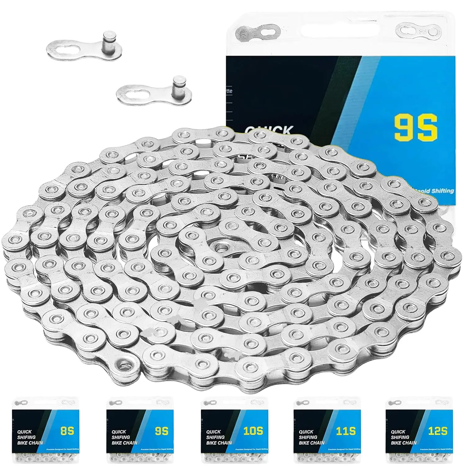 Multi-Speed  Chain 6/7/8 Speed for Road & Mountain Bikes