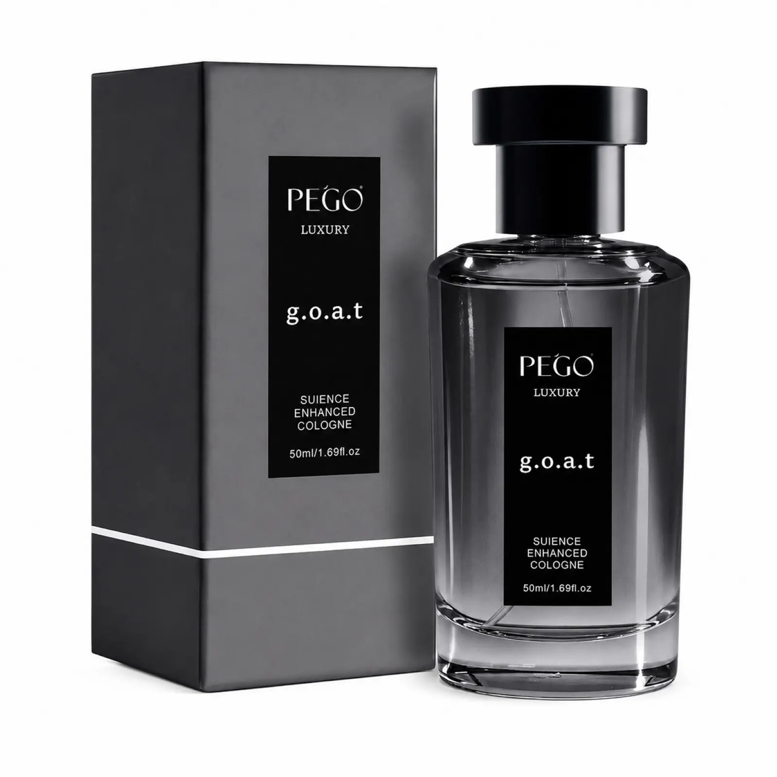 Midnight Ocean Men's Concentrated Perfume 50ML, Woody Amber Scent, Long-Lasting Fresh Fragrance, Fragrance for Men, Charismatic Men's Cologne