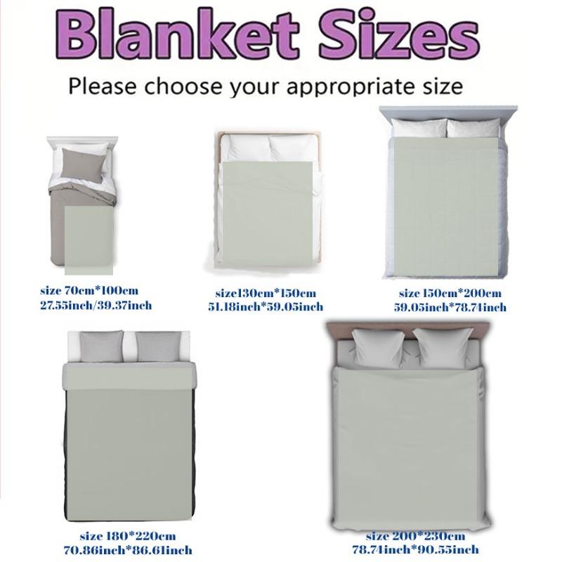 Custom 1pc  Blanket, When You Miss Me Personalized Dog Photo Blanket, Pet Loss Sympathy Gift, Big Hug Blanket