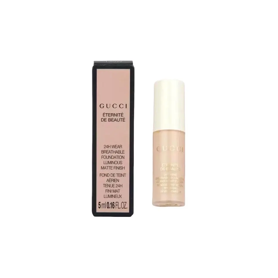 GUCCI Soft Matte Long Lasting Makeup Liquid Foundation Sample Pack Oil Control Matte Hydrating Concealing 5ml