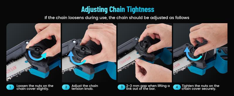 Seesii 6-in-1 Cordless Pole Saw and Pole Hedge Trimmer Grass Shears Combo Kit, Electric Mini Chainsaw with 2*4.0 Ah Batteries, Extension Tree Prunner, Bush Trimmer Limb Branch Cutter, 16ft Long Reach CP610 #TikTokShopBlackFriday