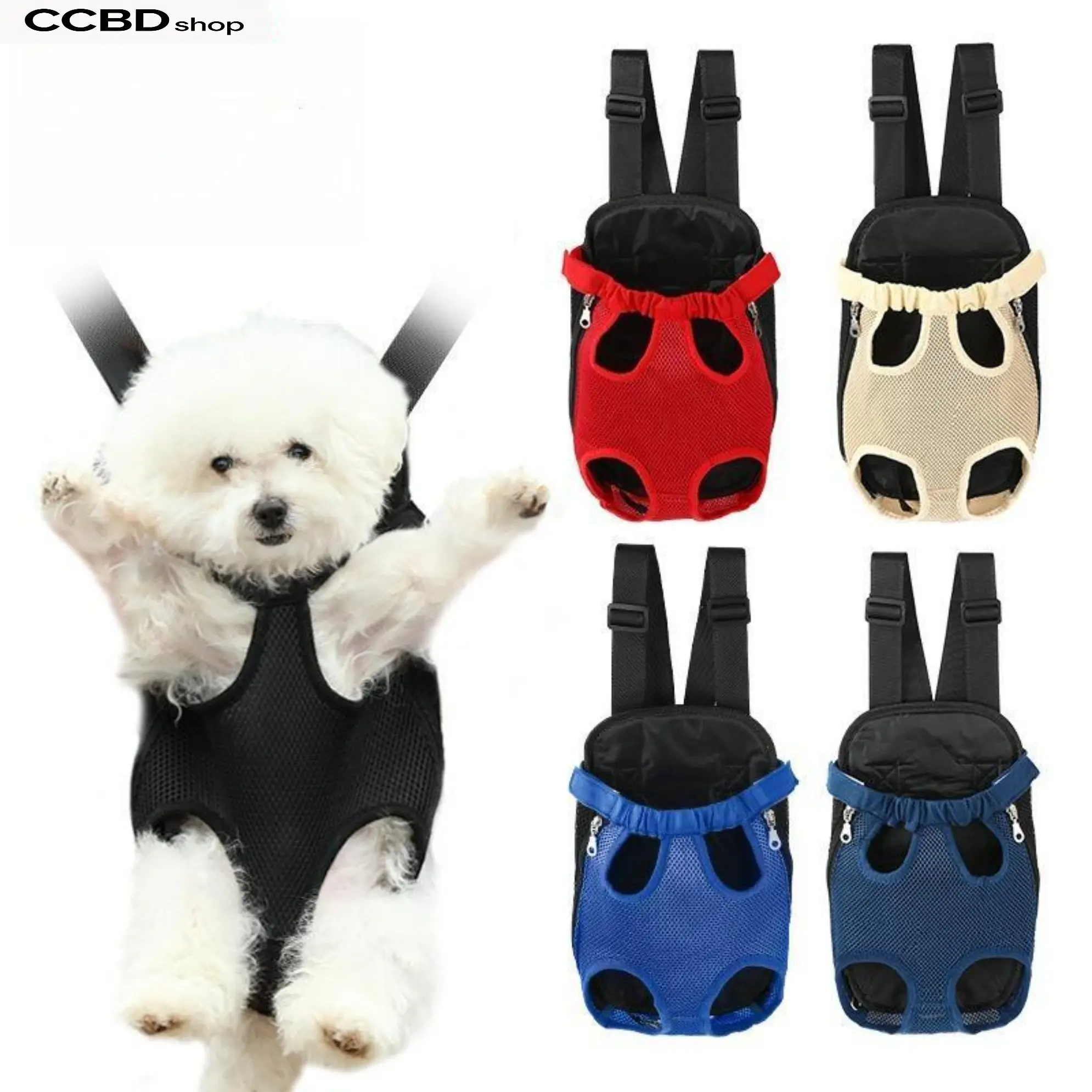 Unisex Small Dog & Cat Carrier Backpack, Front Chest Carry Hands-Free Adjustable-Fit Pet Carrier for Walking, Hiking, Travel 20s Flapper Accessory Set