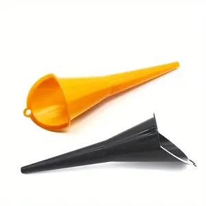 Car Long Stem Funnel, Gasoline Oil Fuel Filling Tools Anti-splash Plastic Funnel For Motorcycle Car Accessories