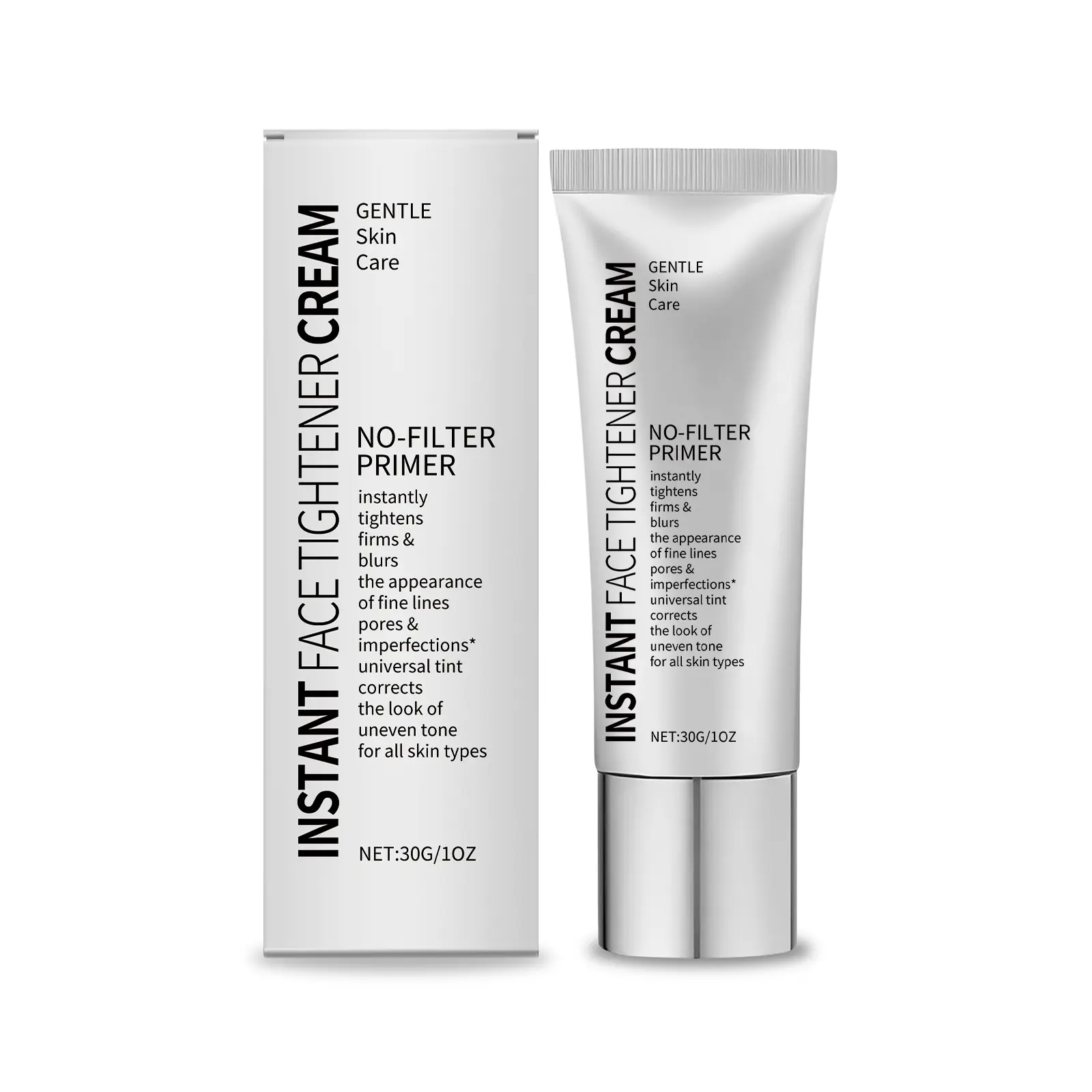 Facial Skin Primer: Hydrates And Moisturizes Skin Tone, Fine Lines Care, Skin Barrier Deep Nourishment, Gentle Care Cream