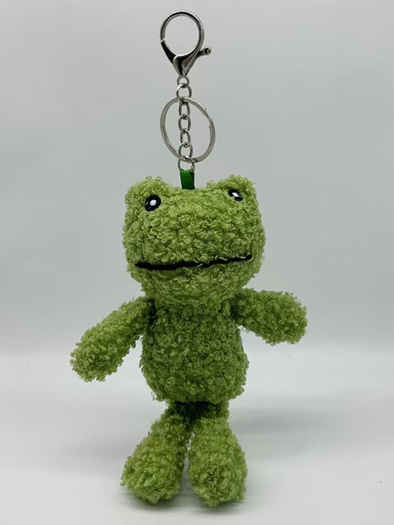 Cute Frog Design Keychain, Cute Animal Design Keychain for Women & Men, Fashion Accessories for Bag Decoration, Keychain For Bags