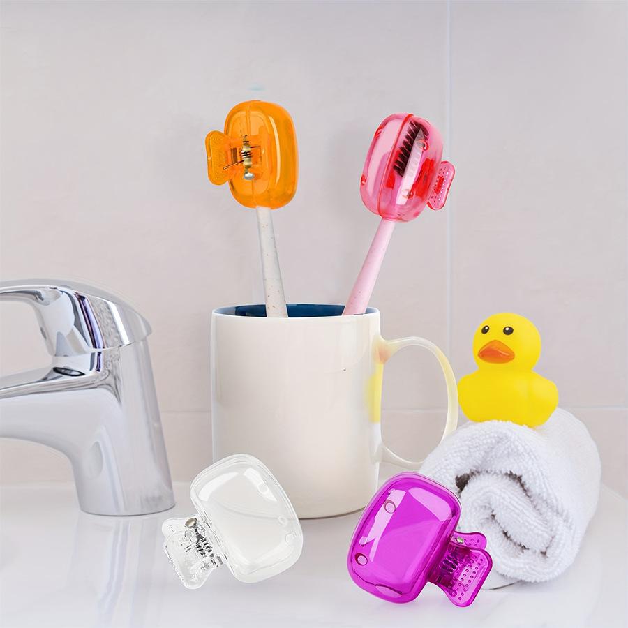 10Pcs Toothbrush Covers, Portable Travel Toothbrush Holder Case