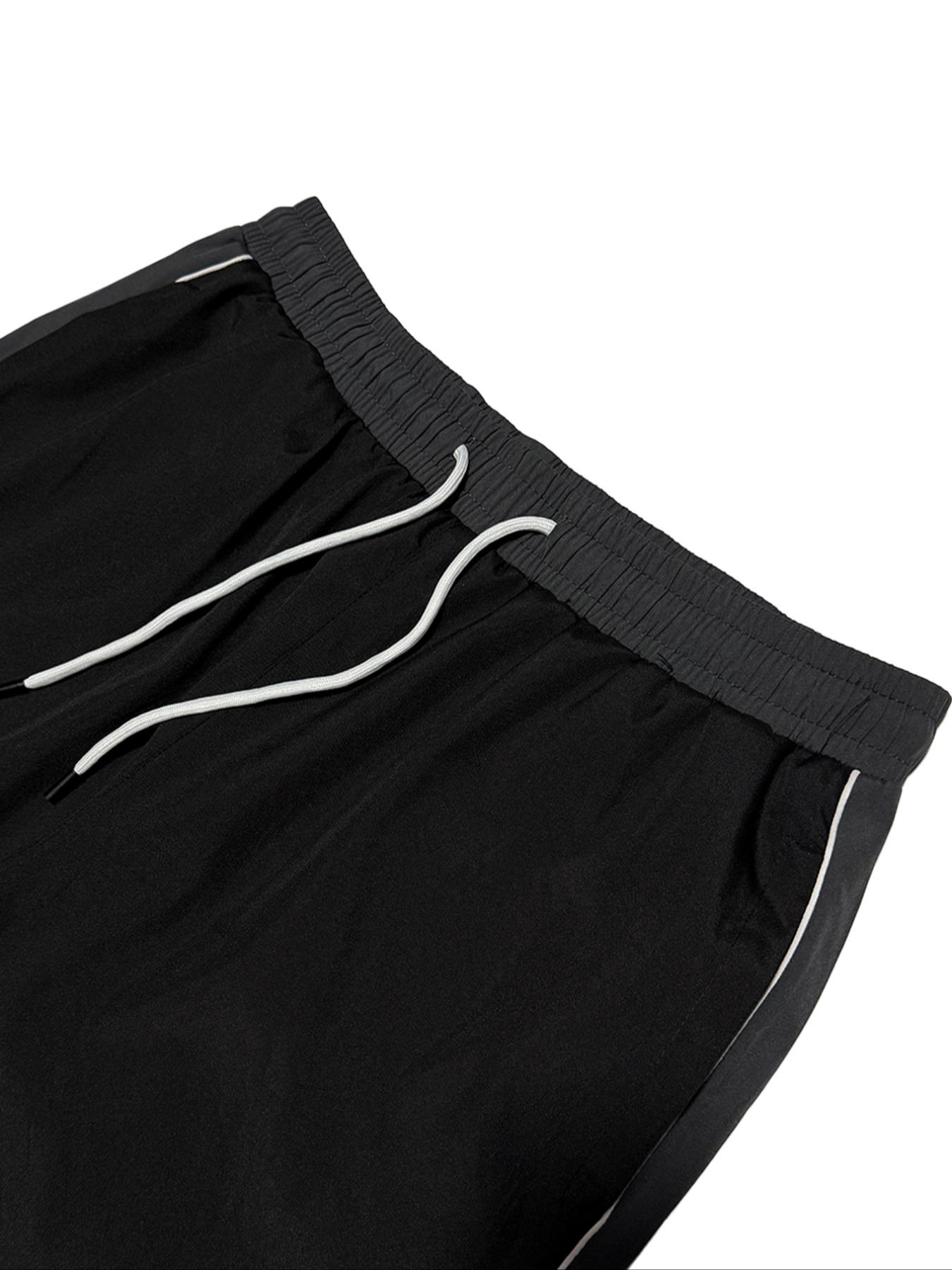 Men's Casual Sports Pants, Comfortable Long Trousers for Daily Wear & Outdoor Activities, Stylish Men's Clothing Essentials, Running Pants