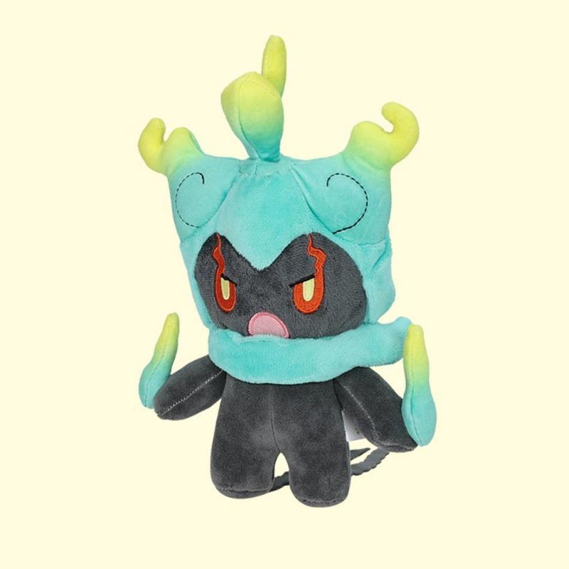 25CM small black heterochrome mashado, night wandering ghost, fighting ghost, beast doll plush doll