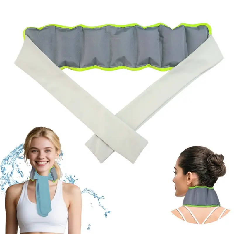 Reusable Cooling Headband, Multifunctional Neck Wrap for Men and Women, Ice Gel Cool Scarf for Summer, Outdoor Activities