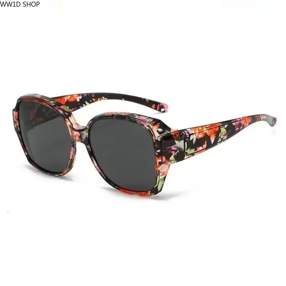 Women’s Full Rim Polarized Fit Over Sunglasses for Prescription Glasses - Lightweight Wraparound Female Driving Shades with UV, Anti-Glare Protection, Stylish Accessories
