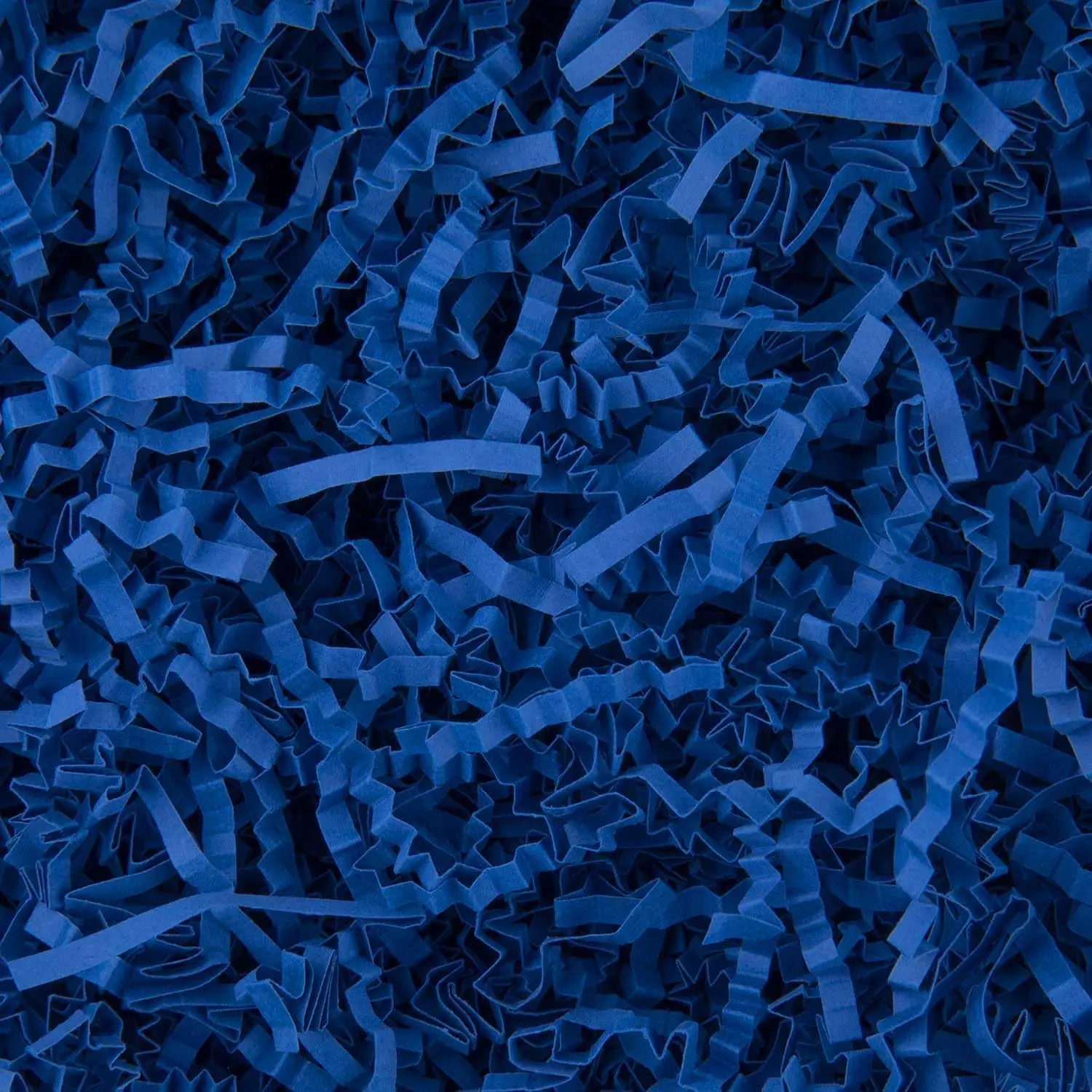 1/2 LB Crinkle Cut Paper Shredded Filler Paper for  Baskets  Box Confetti Paper Shreds Decoration Stuffing for Birthday, Weddings, Anniversaries, Christmas Wrapping Navy Blue