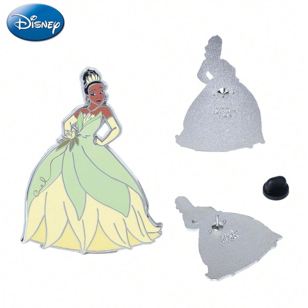 1Pc Disney Officially Licensed Collectible Enamel Princess Brooches Snow White Cinderella Ariel Tiana Moana and Other Beautiful