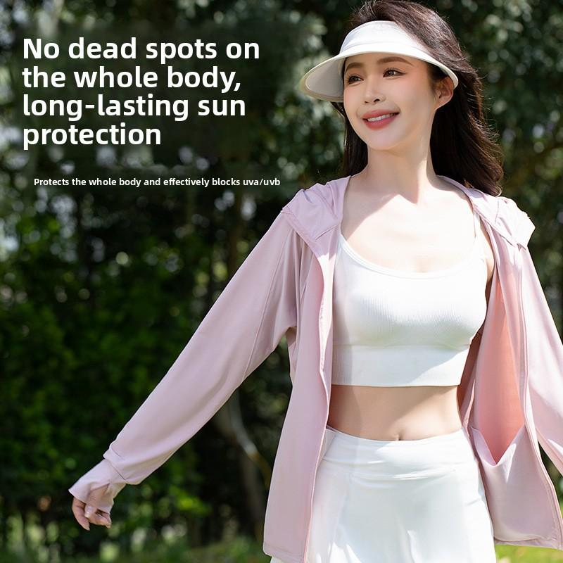 Original yarn sunscreen clothing upf50 + women's breathable UV protection sunscreen clothing men's skin clothing fishing clothing men's and women's same style
