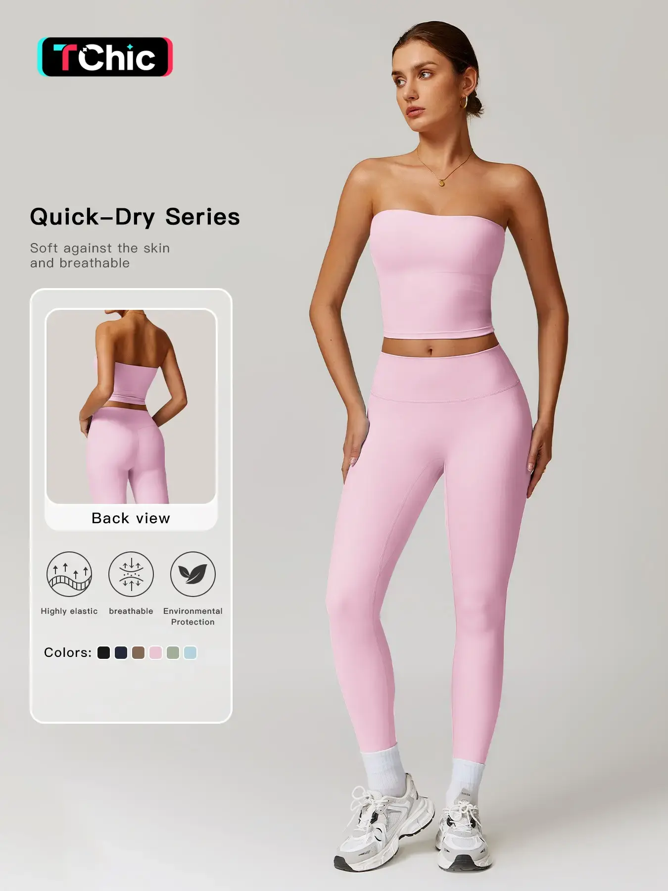 Autumn Winter Fleece Back Yoga Set, High Waist Tight Fit Long Sleeve Workout Clothes, Women's Sports, Comfortable and Stylish