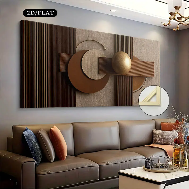 2D painting, 1 piece framed modern canvas art, size 19.68inch x 39.37inch (50cm x 100cm), very suitable for home decoration. This realistic and stylish wall art design is perfect for the living room and bedroom