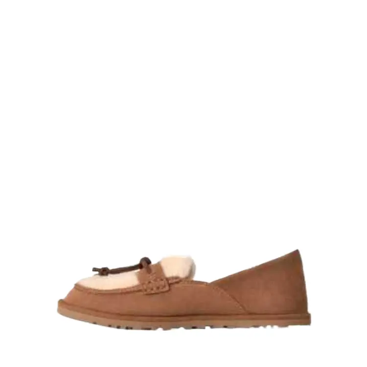 UGG Fashion Round Toe Flat Comfortable Loafers 1182151-CHE
