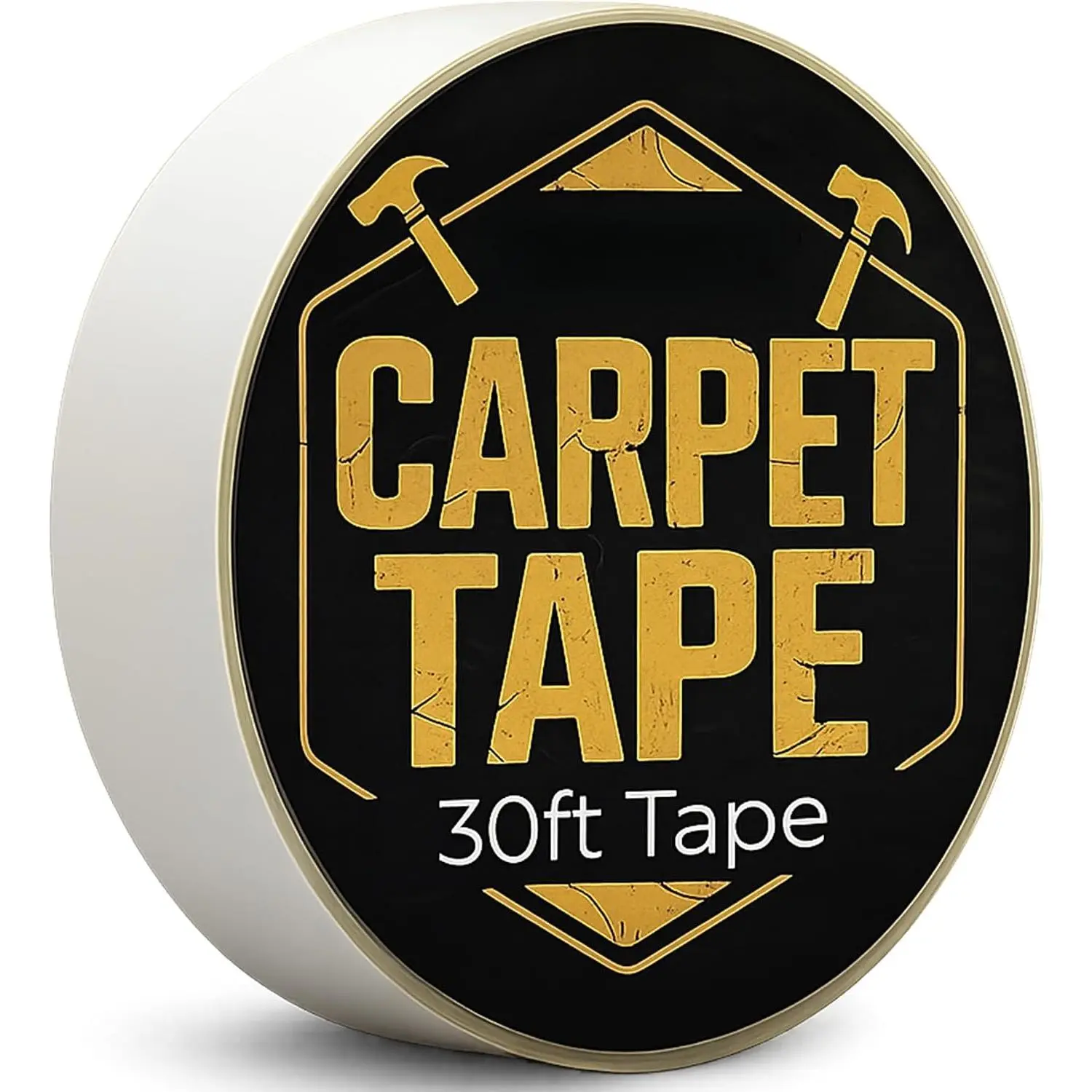 Double-Sided Carpet Tape for Area Rugs, 30ft. Rug Tape Hardwood Floor no , Heavy Duty and Double Sided for Carpet, Tiles, Concrete and . Use Indoors or Outdoor
