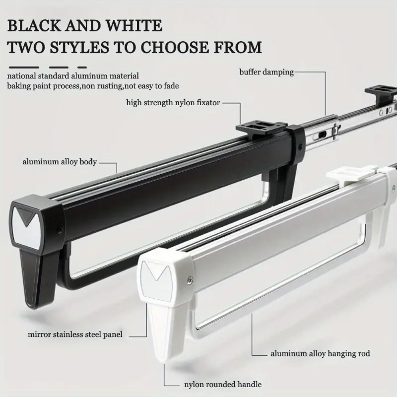 1 PCS pants bracket Factory Custom Closet Pull Out Closet Slide Rail Hardware Pant Stand Metal Pant Stand Pant Display Ledges