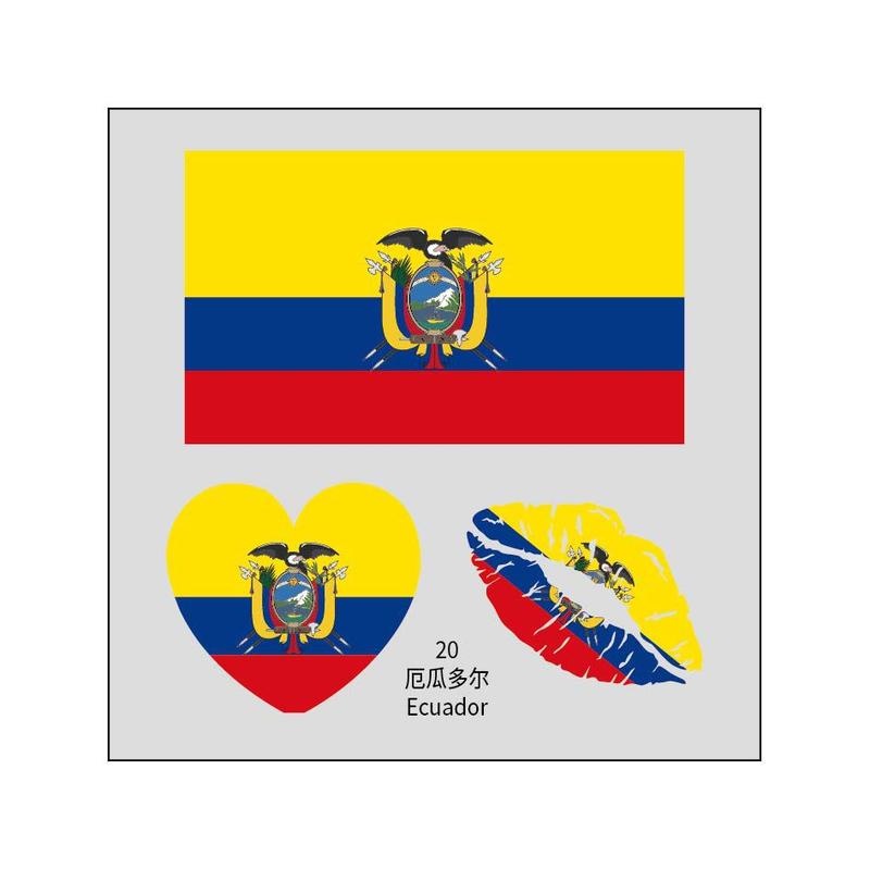 A small gift is included with your order2026 New Design USA, Canada, and Mexico World Cup Flag Temporary Tattoos, Football Match and Sports Event Water Transfer Face Stickers