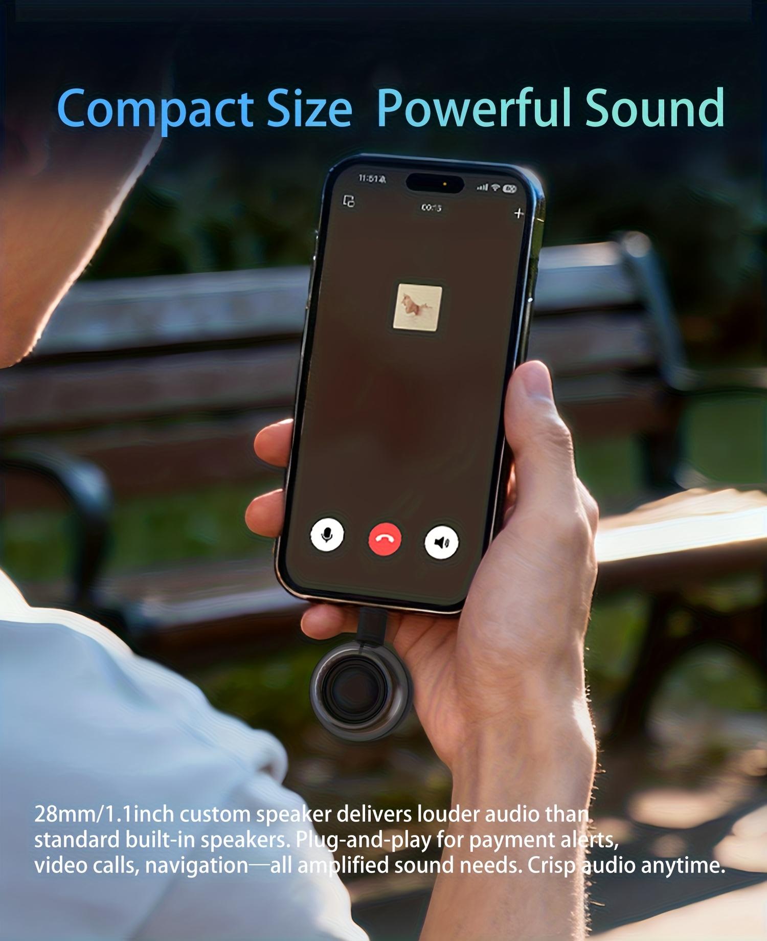 Compact Plug-And-Play Subwoofer for Mobile Phones And Computers |     Semi-Transparent Body with Cool Lighting |   Weighs Only 31.5G with a Lightweight Design |   Universal Type-C I Magnetic Bluetooth Headphones morning blues speaker