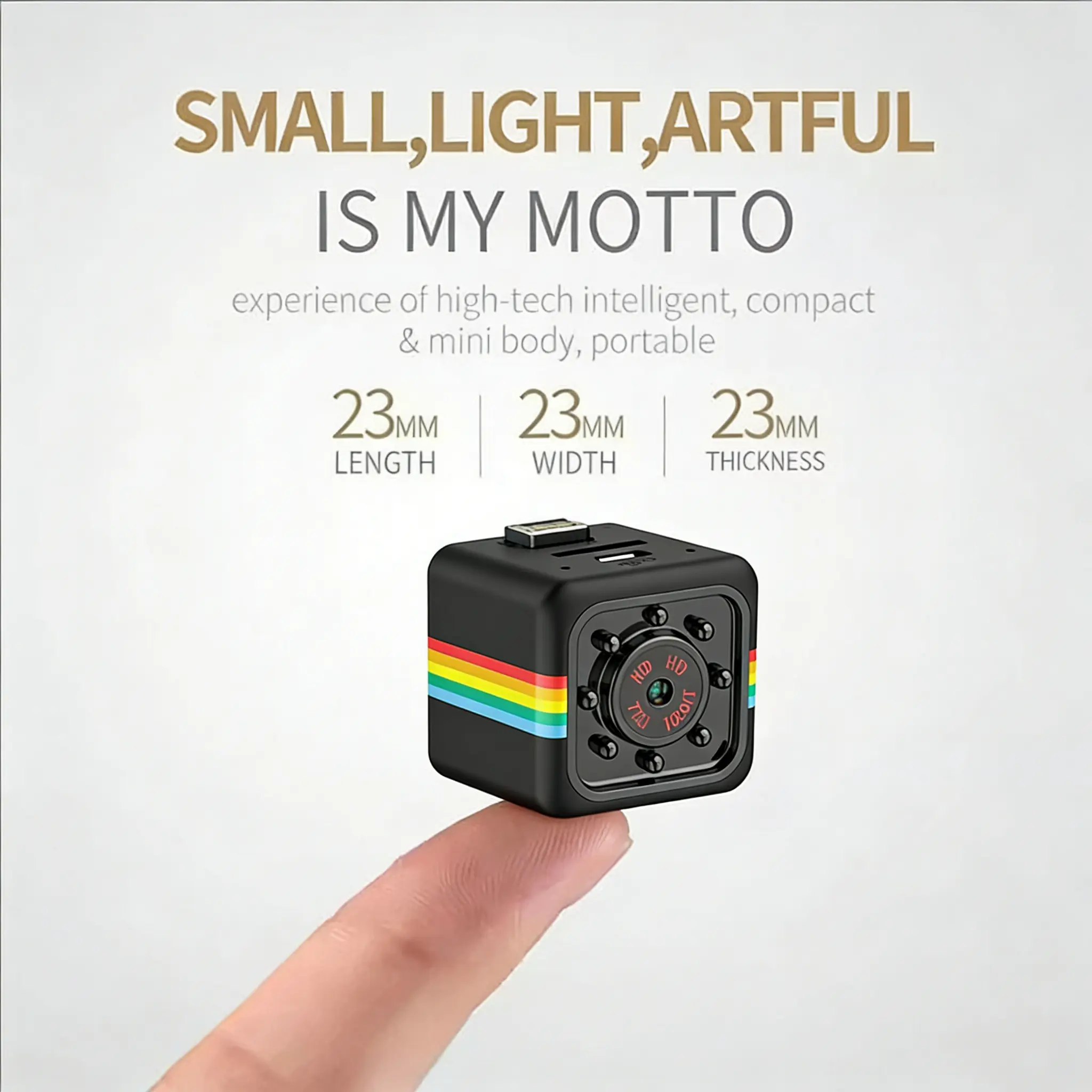Mini Camera 1080p HD Micro Camera 30 Frame Action Video Camera Sports DV Outdoor Gopro Night Vision Support 128G