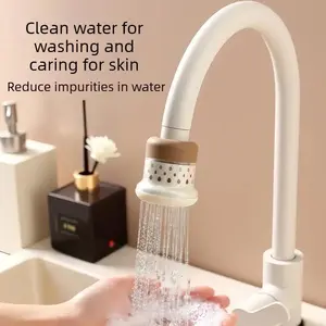 3PCS Multi-Layer Tap Water Filter, Minimalist Faucet Purifier with Splash Guard for Kitchen Daily Use