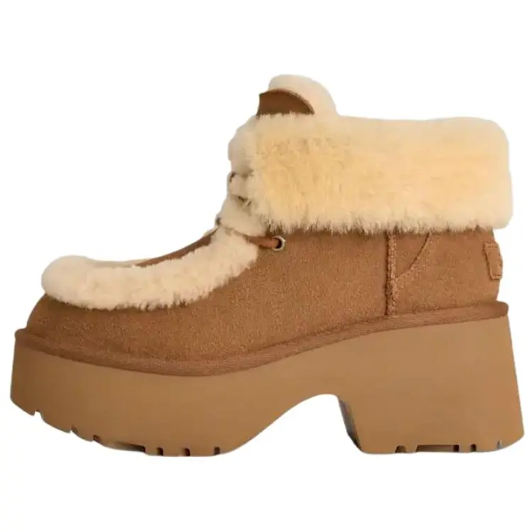 UGG Esmee Suede Warm Fashionable Comfortable Snow Boots 1171532-CHE