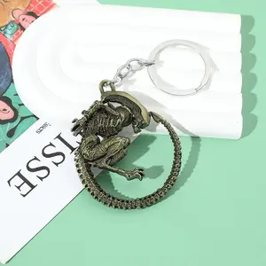 Avp Alien V Predator Covenant Keychains Alien Xenomorph Queen Prometheus Keyring Key Chain Ring Cosplay Accessories
