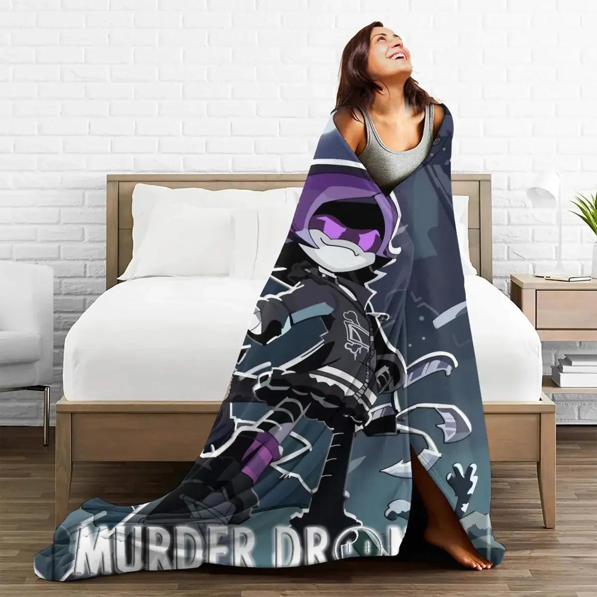 TOMYMATE ソフトBB弾ウージーターゲットセット ピストル UZI4475 Murder Drones Anime Fleece Throw Blanket N and Uzi Blankets for
