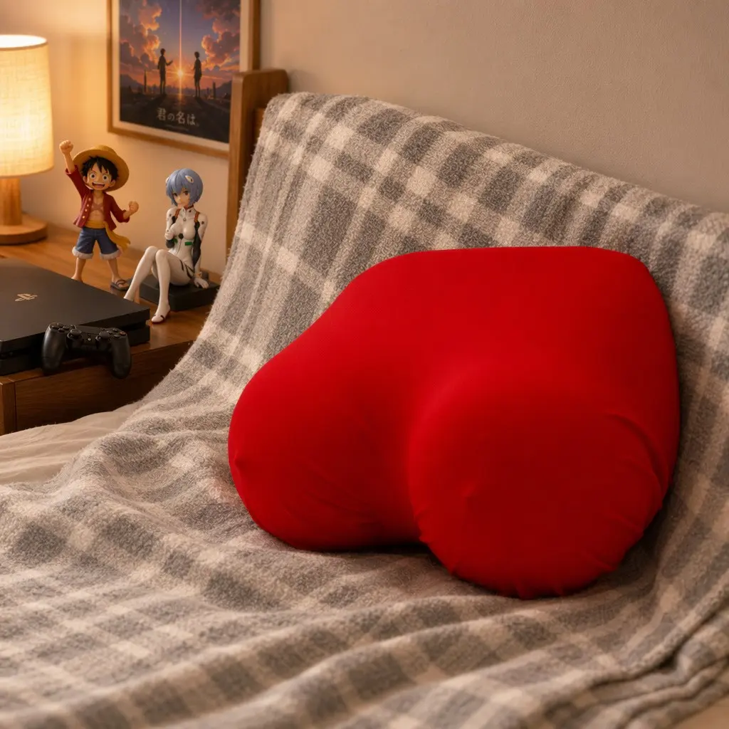 Memory Foam Pillow, Slow Rebound Soft Cushion, Perfect Gift for Home Lovers, Valentine's Day Prank, Birthday Present