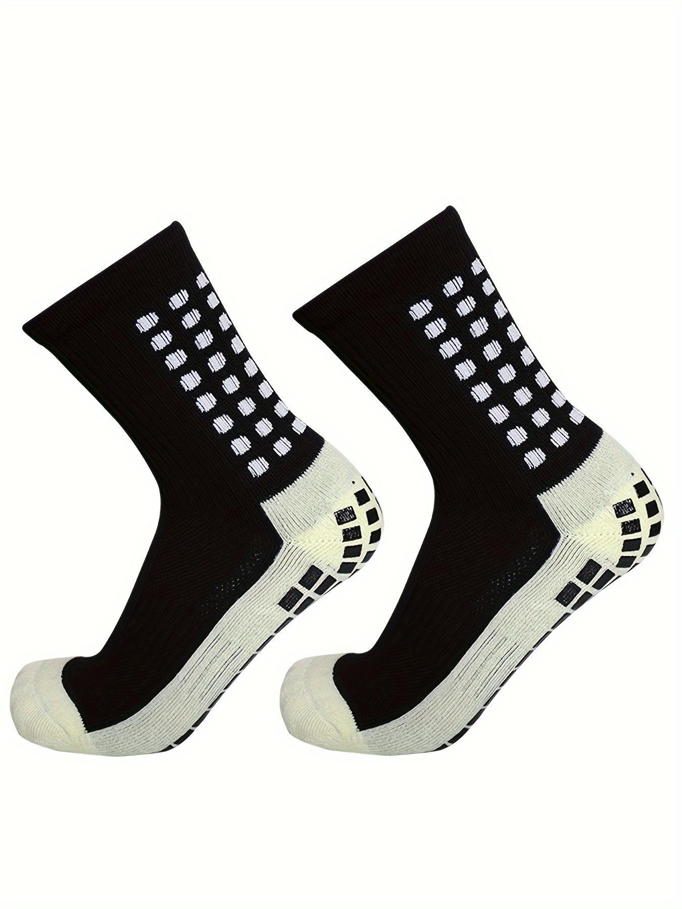 6 Pairs Supreme Comfort Sports Leg Socks - Ultra-Breathable, Anti-Slip Silicone Grip for Football & Soccer - High-Performance Outdoor Adventures Set