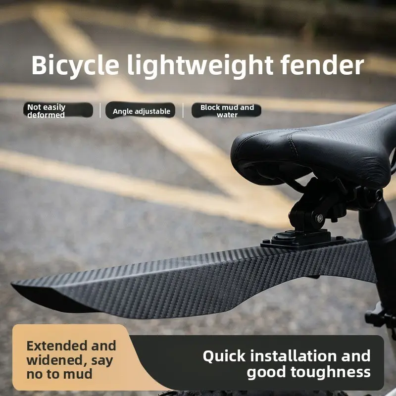 Adjustable Bike Fenders, Extended Wide Universal Quick-Release Mudguards, Mountain Bike Accessories, Cycling Gear, Pair Set