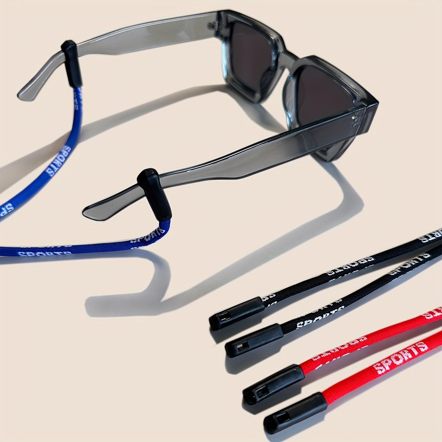 Sports Glasses Strap Holder, 3 Counts/set Adjustable Outdoor Sports Sunglasses Chain Lanyard, Anti Slip Glasses Cord Rope for Women & Men