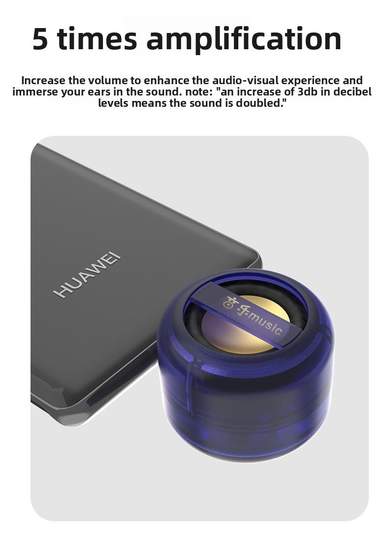 Direct-plug mini speaker Type-C mobile phone mini player portable speaker wholesale external subwoofer wireless