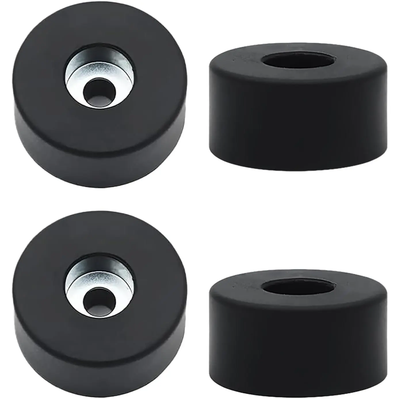 4 count 192310GS Anti Vibration Rubber  Pads Bumper for Air Compressors, Generators  Washers –Isolation Mounts Compatible with  Powermate 094-0026 Sanborn E106661, Husky Fini D091007