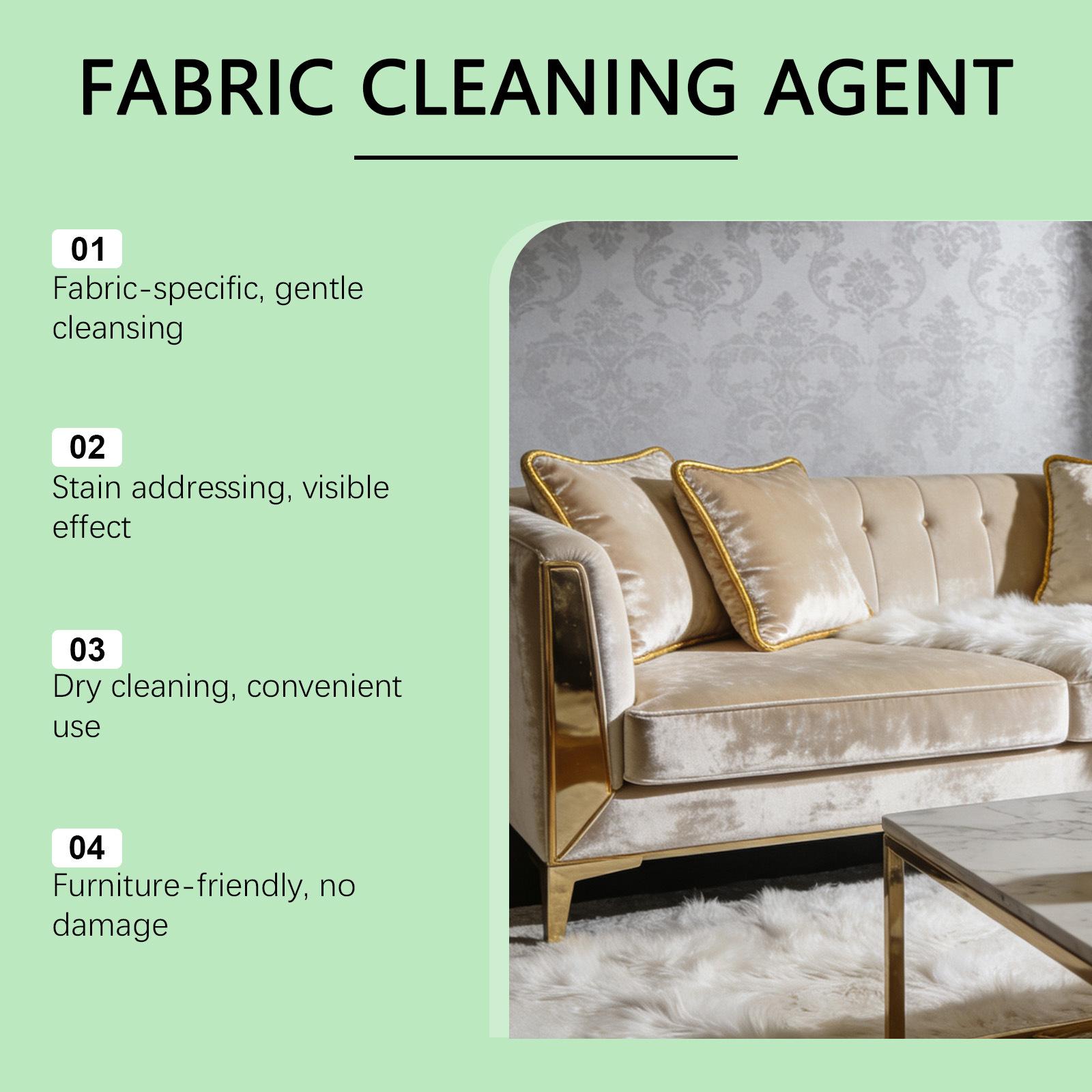 Jakehoe Fabric Sofa Dry Cleaning Agent, Fabric Curtains, Carpets, Home Stain Remover, Daily Household Cleaner