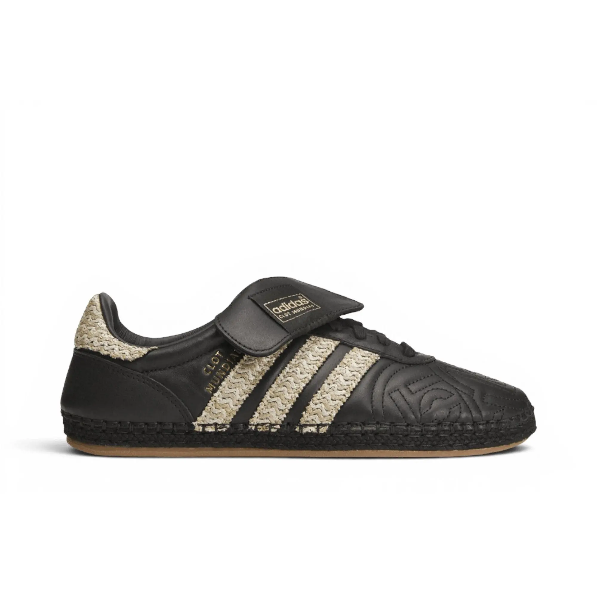 CLOT x adidas Mundial 'Core Black Hemp' (Unisex) Core Black/Hemp/Core Black lifestyle casual shoes JQ6823
