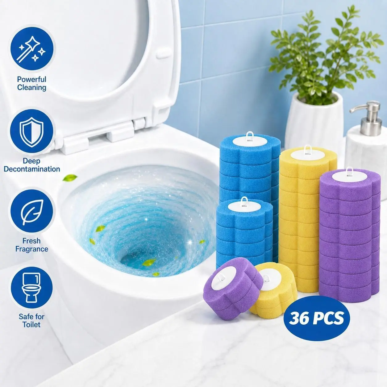 36-Couts Refills (No Toilet Brush)