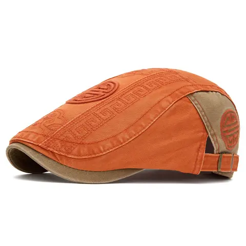 Unisex Embroidery Casual Flat Ivy Gatsby Newsboy Driving Hat Cap