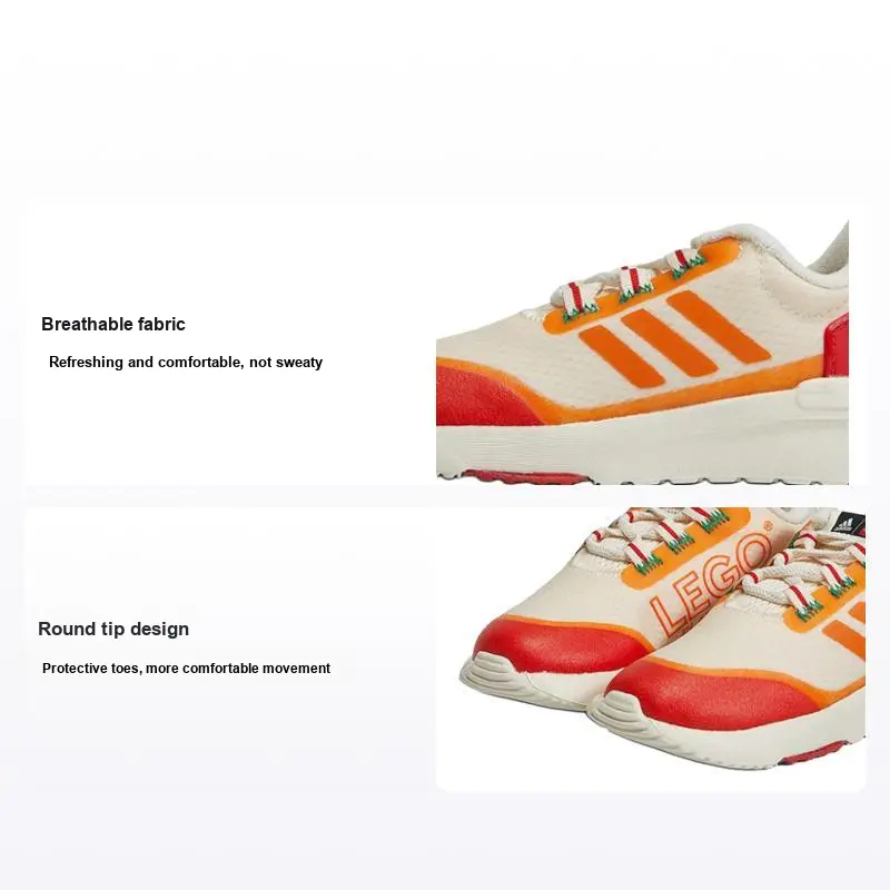 LEGO x adidas Racer TR I 'Ecru Tint Bahia Orange' GW4003