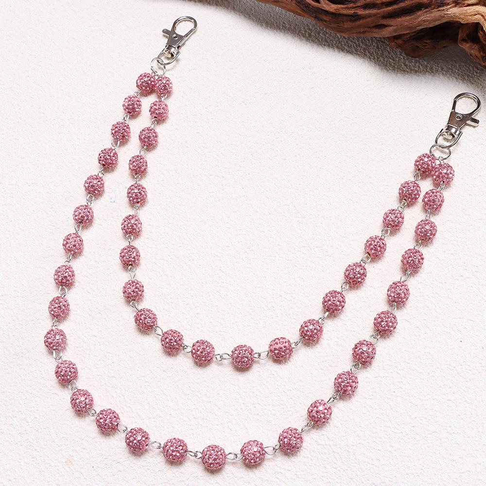 Stylish Multi-Layer Rhinestone Chain Waist Chain for Men, Unique Body Chain Accessory, Ideal for Pant Decoration